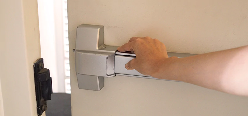 Roller Gate Panic Bar Installation in Fresno, California